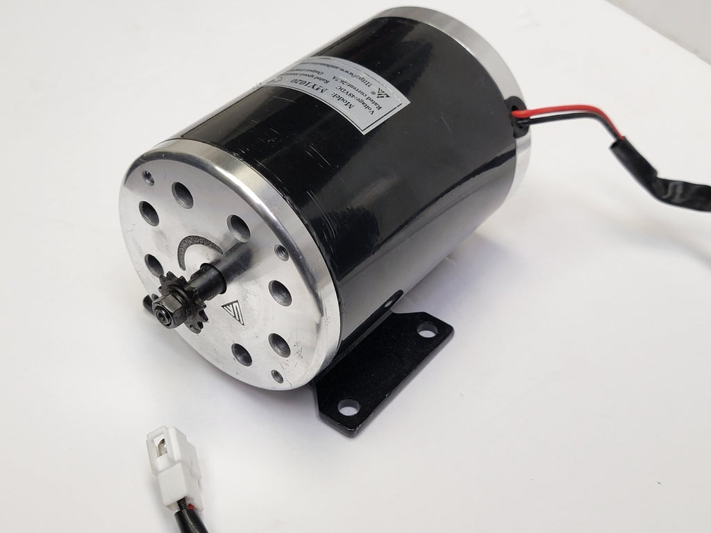 Openbox 1000W 48V electric motor w Base & #25 sprocket f scooter bike minibike