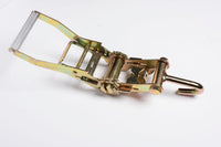 4x Ratchet Snap Handle 2" J Hook Truck Tie Down f Race Hauler Tow Dolly Strap