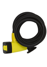 Coiled Cable Lock Bicycle Motorcycle Scooter Made in France w/bracket Auvray new
