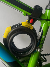 Combination Lock Coiled Cable Bicycle Motorcycle Scooter Made in France bracket