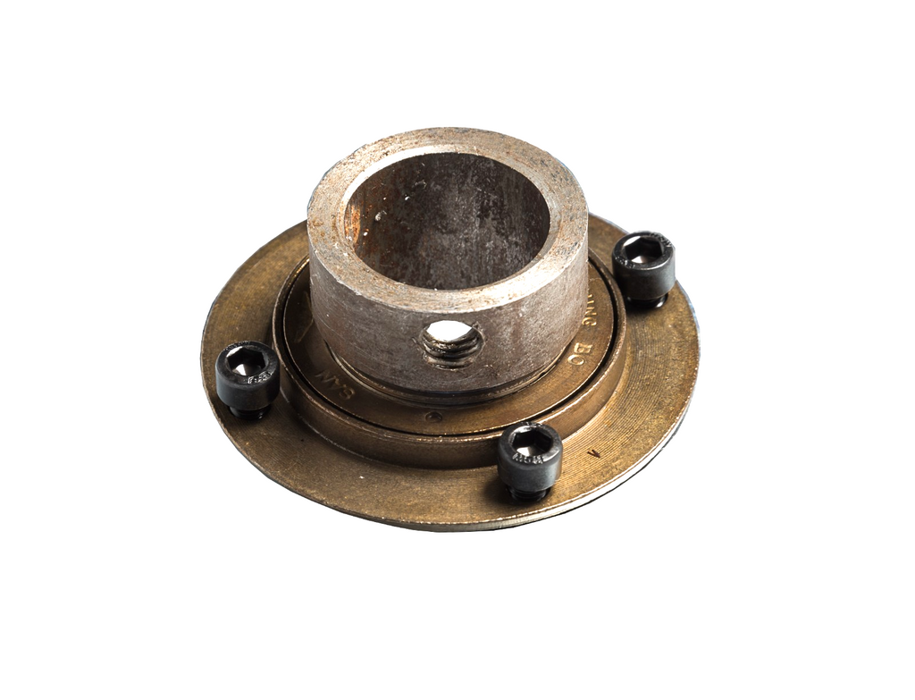 Free wheel threaded Small Size w hub adapter f 1 1/16" shaft axle 4 holes