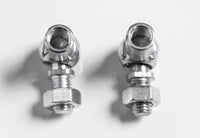 2x 750Lb 7.5" Shock w Ball Joint and L Fitting bolt on vertical lambodoors