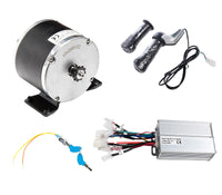 Electric Kart Motor Overvolt Kit Currie base 48V 900W w Key Controller Throttle