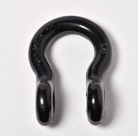 4x 7/8" Bow Shackle D-Ring Black Tow Lift 1" Clevis Screw Pin 14000 lbs