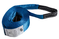 Tow Strap 20ft Snow Rescue 3x20 3" 20000 lbs 9Ton tree off-road Mud Jeep CJ Blue