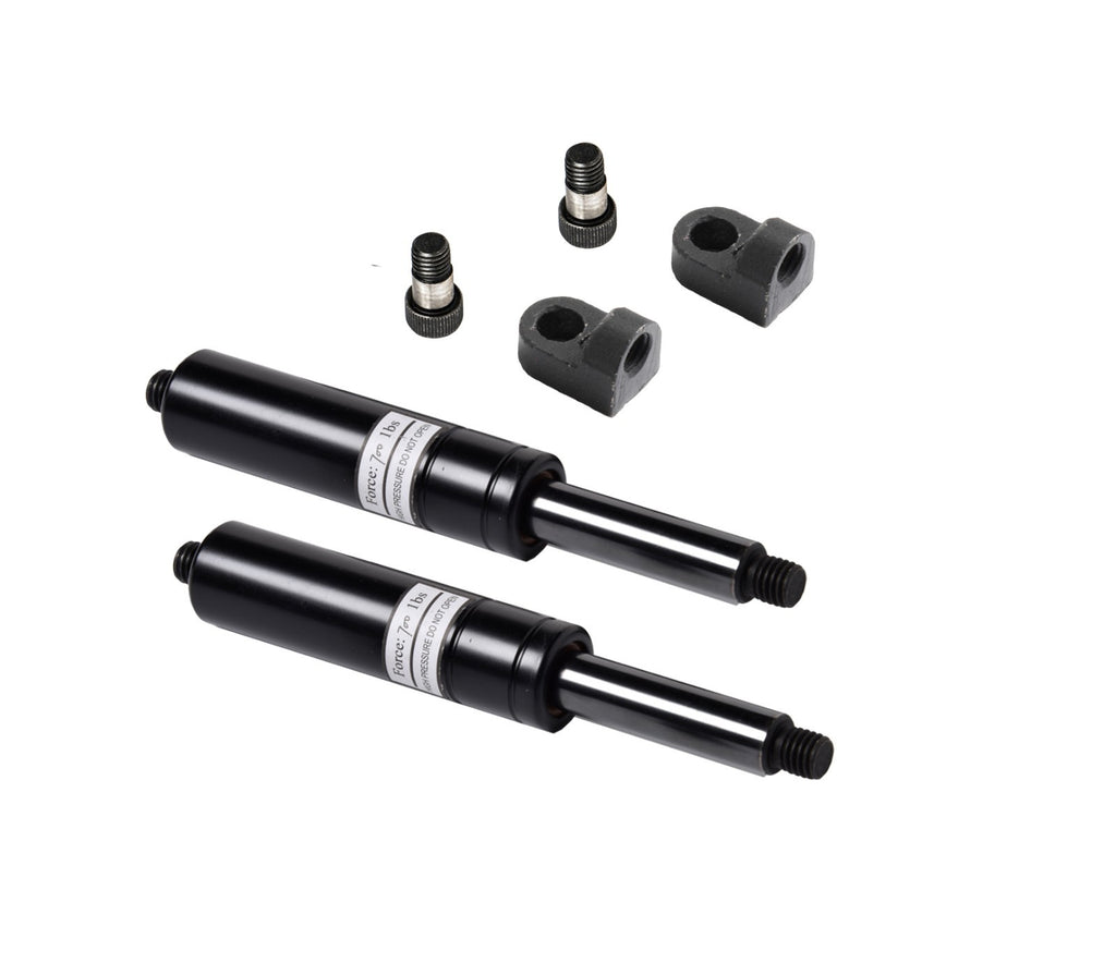 2x 700lbs Lambo door shock f vertical hinge lamborghini w L fitting & Bolt