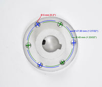 7/8" Axle Shaft Hub Adapter Sprocket Wheel 6 hole fix Drive keyed Axel GoKart