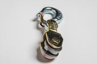 Pulley Block Swivel Hoist Wire cable Rope 3 Ton Eye Hook Snatch Block Sheive