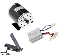Electric DC Motor eBike kit 500W 24V MY1020+speed control & Foot Pedal Throttle