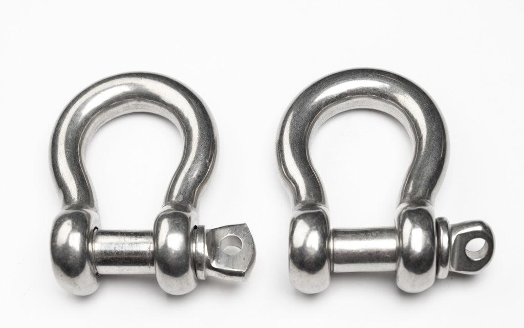 3/4" Marine Bow Shackle Stainless Steel Clevis D-Ring 304 Sailboat Rigging Ancho