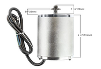 Used 2000W Watt 60V Volt BLDC electric motor w Base BM1024 T8F sprocket GoKart