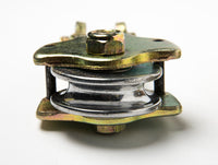 6xWire Rope No Hook Pulley Block 2Ton Swivel Eye Hoist Hook Snatch Anodized