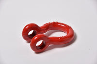 4x 1/2" Bow Shackle Red w Clevis Screw Pin Anchor 2 TON 4400 lbs capacity