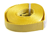 3" 20,000 lbs Tow Strap w Bow Shackles 3x30 ft winch tree saver snatch recovery