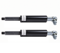 Pair (2 two) 850 lbs lambo door shocks for vertical hinge w ball joints fittings