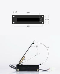 350W 36V electric motor kit w Batteries+Control+Foot Pedal Throttle+Charger+Lock