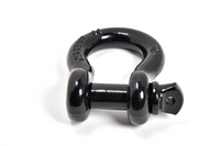 (2) 3/4" BLACK DRing Bow Shackle 10500lbs BLACK Pin & no noise vibration Reducer