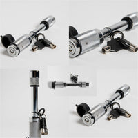 Lot of 5 Hitch Pin Swivel Lock w 2 Keys+cover truck trailer receiver 5/8" Unives