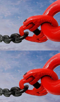2x Chain Coupling Link 1/2" G80 grade 80 Hammer Lock Connector 7100lb Hammerlink