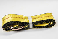 8x Lasso Wheel Tow Truck Tie Down Axle Strap Ratchet J Finger Hook Tire Towing