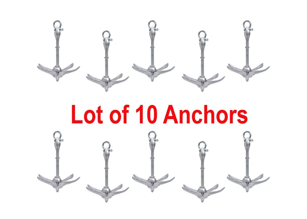 Wholesale 10x Folding PWC Anchor SUP Canoe Kayak Raft boat JetSki Dinghy 3.5lb