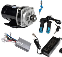 800W 36V gear reduction electric motor+Speed Controller+Charger+Throttle+Switc
