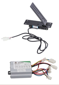 350W 24V kit speed control box & Foot Pedal Throttle f goKart Cart eCar electric