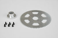 #35 3/8" Pitch 65T Sprocket Chain Wheel Drive w 1/2" Axle Shaft Hub Adapter GoKa