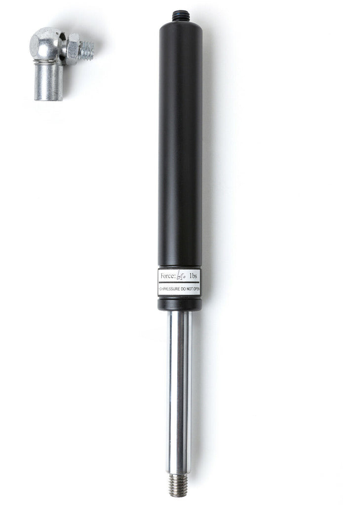 Lambo door shock 11" 650 lbs w ball joint end fitting f Mustang 94-04 vertical