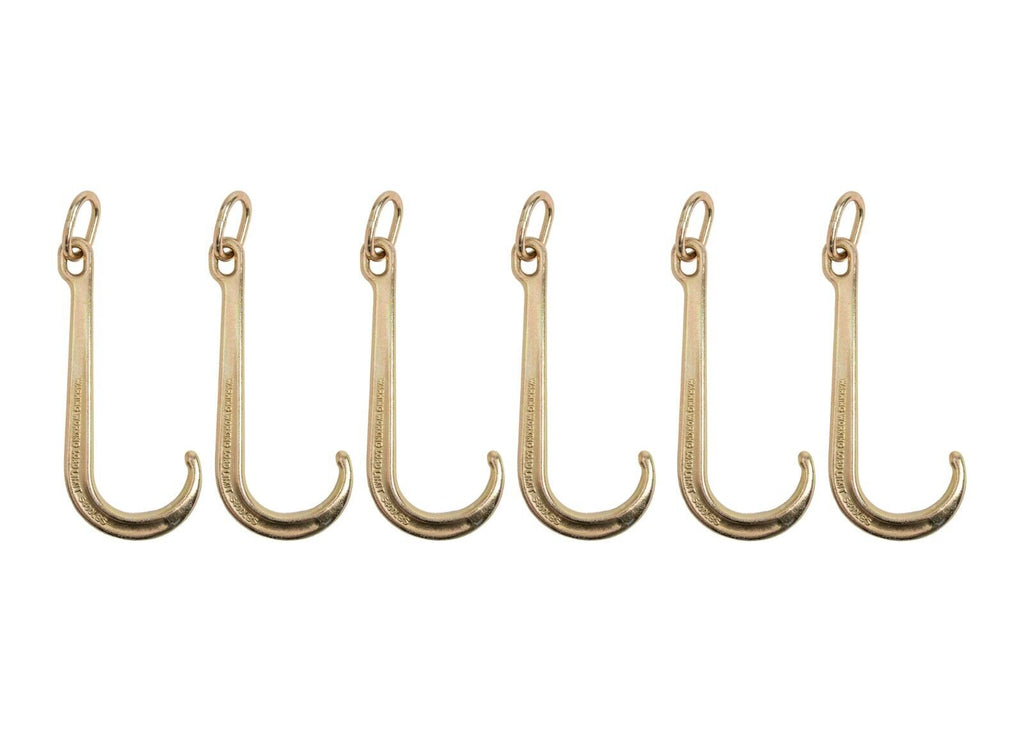 6x J Hook Grade G70 15" Inch Heavy Duty Tow Axle Wrecker Roll back Clevis 540