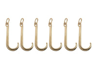 6x J Hook Grade G70 15" Inch Heavy Duty Tow Axle Wrecker Roll back Clevis 540