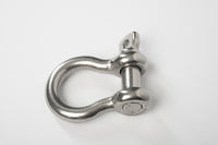 5/8" Marine Bow Shackle Stainless Steel Clevis D-Ring 316 Sailboat Rigging Ancho