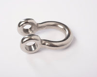 4 pcs 3/8" Anchor Shackle D Clevis Bow Ring 316 Stainless Steel Sailboat Rigging