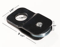 Pulley Snatch Block Winch 3 pcs 9000lbs 4TON vehicle recovery off road free ship