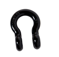 4x BLACK 3/4" Bow Shackles D Ring Screw Pin Jeep CJ Off-Road Anchor Bow 4 3/4TON