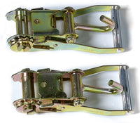 8x Lasso Wheel Tow Truck Tie Down Axle Strap Ratchet J Finger Hook Tire Towing