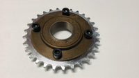 Sprocket drive chain gear #420 29T 4 hole w Free wheel f eATV Quad GoKart Bike