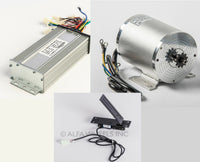 Electric Brushless GoKart motor BOMA Style 2000W 48V BLDC+Controller+Foot Thrott