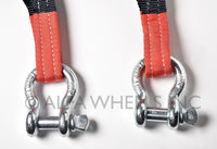 3" 6.5 TON Tow Strap 20 ft w D-Ring winch sling off-road ATV UTV 4WD recovery