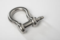 5/8" Marine Bow Shackle Stainless Steel Clevis D-Ring 316 Sailboat Rigging Ancho