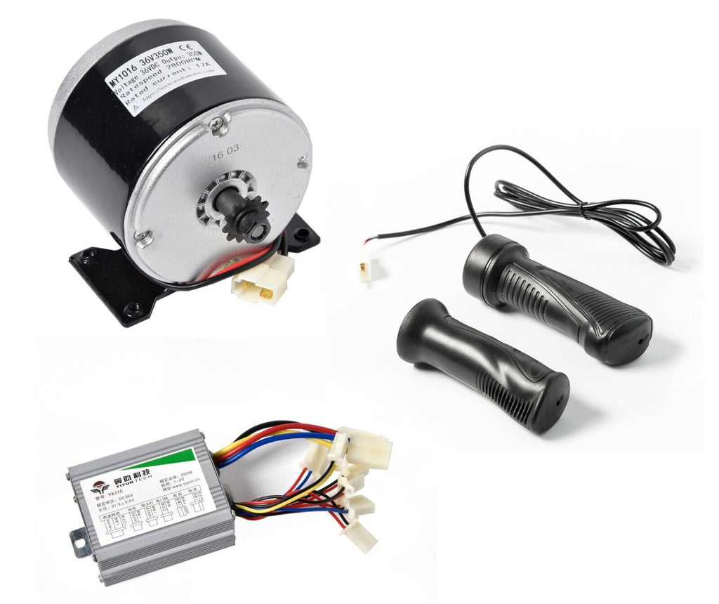 350 Watt 36 V scooter electric motor ZY1016 kit w speed controller & throttle