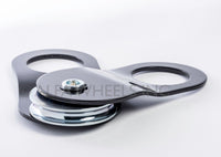 Two (2) 22,000lbs Snatch Block Pulley 10 TON recovery Winch off road Tow Jeep