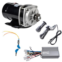 800W 36V gear reduction electric motor+ Controller+Throttle+KeyLock Switch