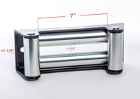 3 Pack Heavy Duty Winch Roller Fairlead 10" 4 Way Roller Cable Guide 12000 lb