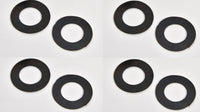 8x Rubber Washer f Black Bow Shackle Isolator Kit Silencer anti Noise Vibration