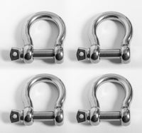 8x Bow Shackle Marine 316 Stainless Steel 5mm 3/16" Clevis  Boat Rigging Bracele