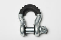 (2) Galvanized 3/4" D-Ring Bow Shackle 10500lbs Pin & no noise vibration Reducer