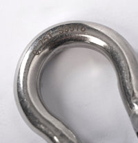 4 pack Marine Bow Shackle 5mm 3/16" Stainless Steel 316 DRing Boat Sail Rigging