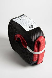 Tow Strap 30ft Winch Rescue 3x30 3" 20000lbs 9Ton off-road Jeep CJ Snow Mud Tree