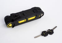 Universal Folding lock Bicycle Motorcycle Scooter Made in France w/ bracket